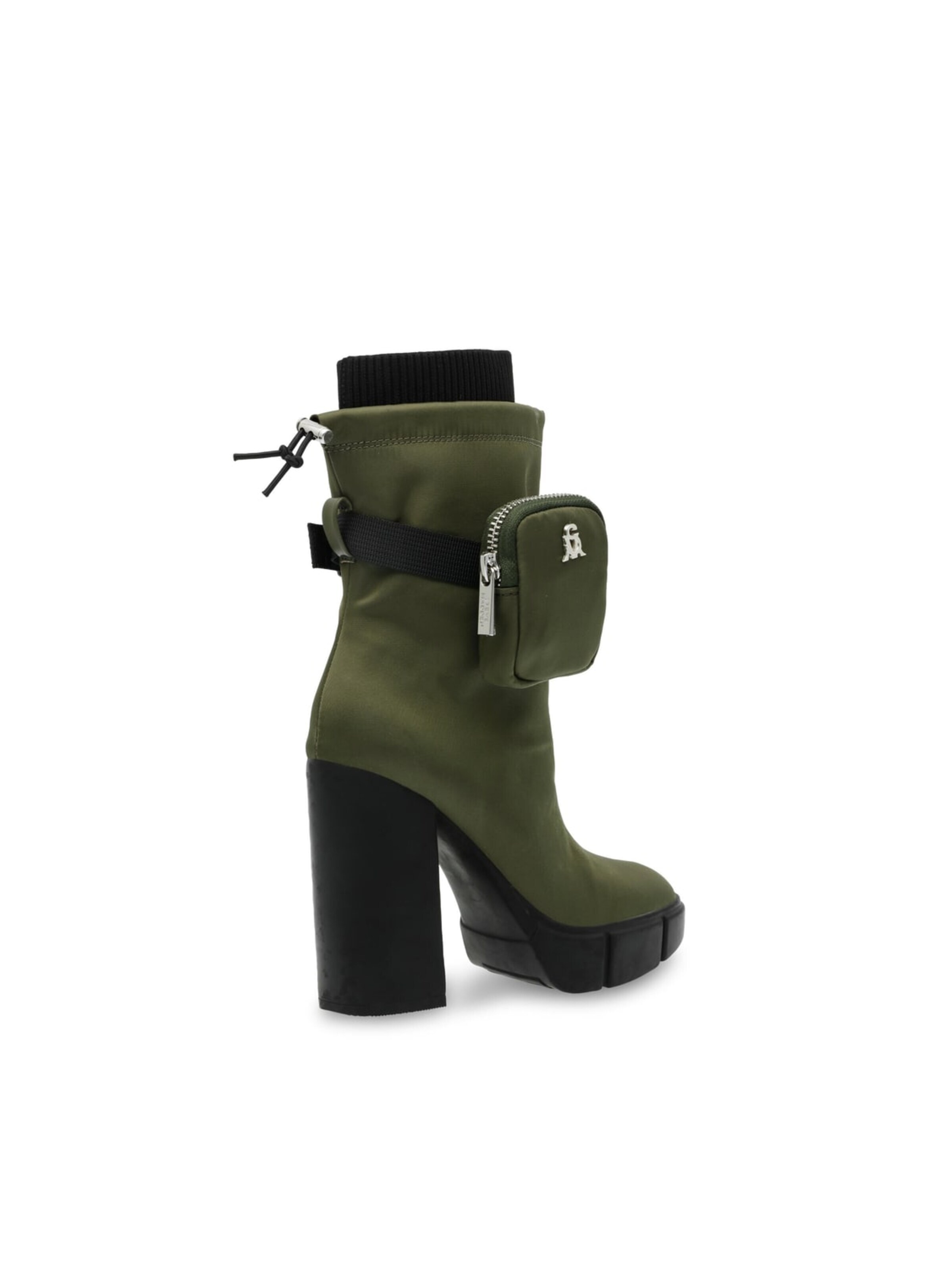 STEVE MADDEN Støvler 'RISEUP OLIVE GREEN' i grøn
