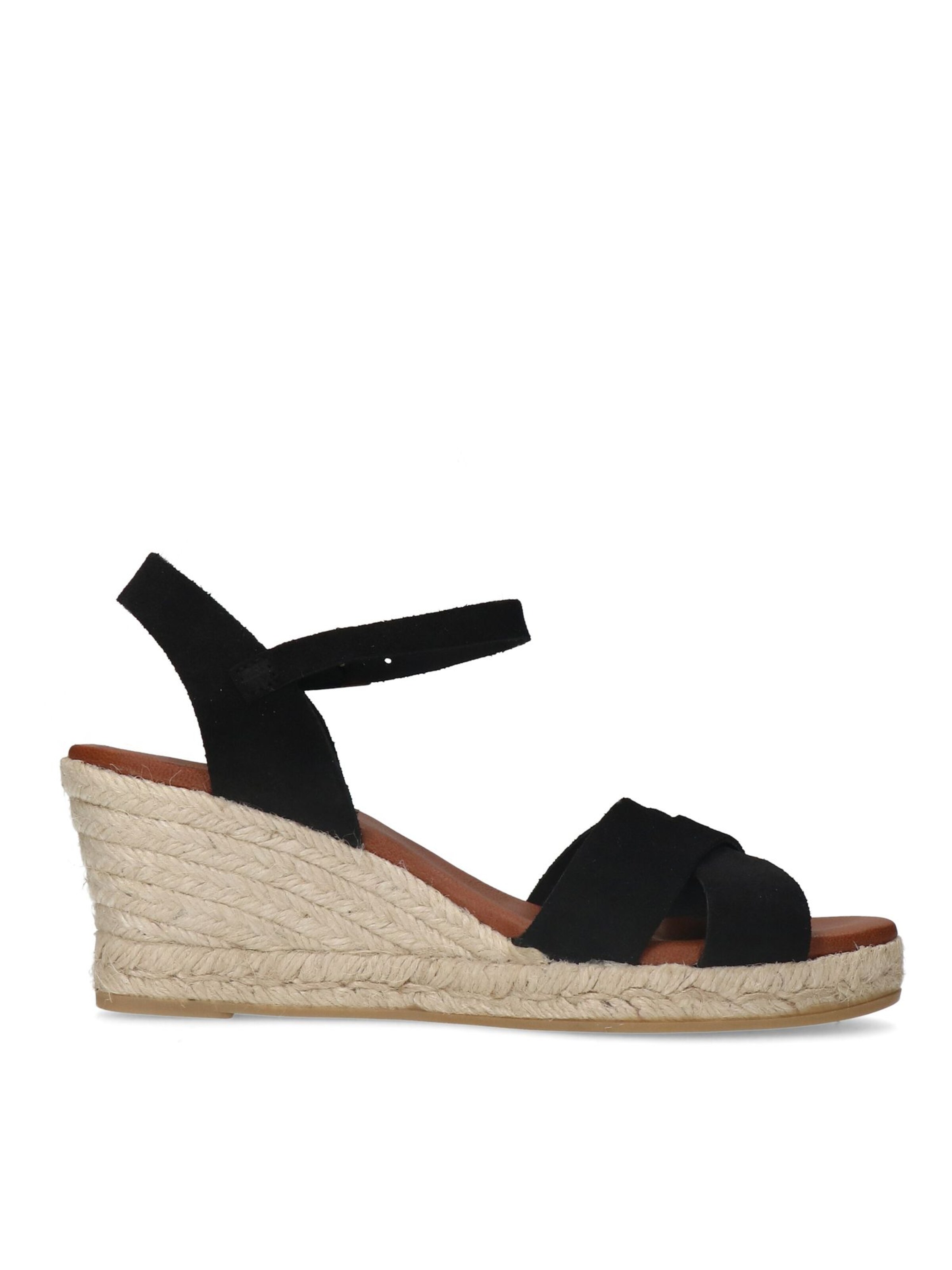 MANFIELD Sandals in Black