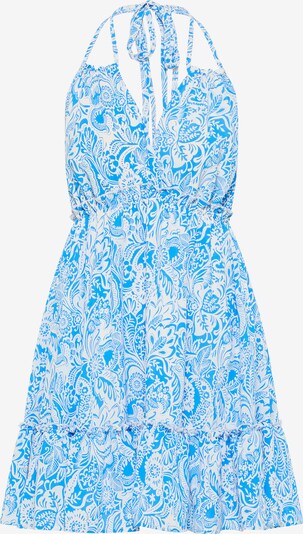 Rochie de vară IZIA pe albastru deschis / alb, Vizualizare produs
