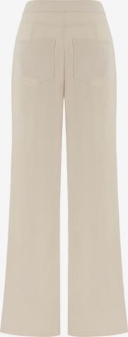 Loosefit Pantalon NOCTURNE en blanc