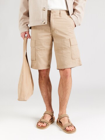 JACK & JONES tavaline Klapptaskutega püksid 'JWHZEUS', värv pruun: eest vaates