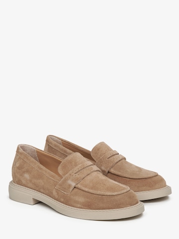 Estro Mokassin '09-3057'‌‌‌‌‌‌‌‌ in Braun: Vorderseite