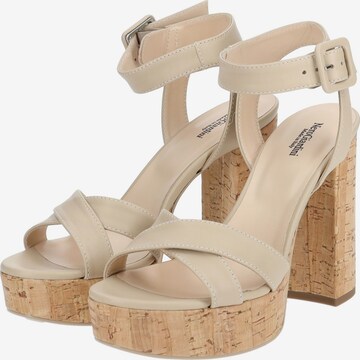 Nero Giardini Strap Sandals in Beige