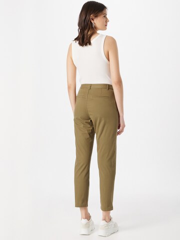 KnowledgeCotton Apparel Regular Chino Pants 'WILLOW' in Green