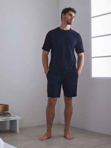 Next - Pijama corto en azul