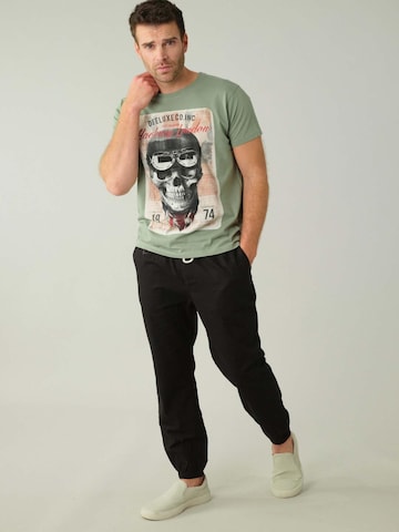 T-Shirt 'Clem' Deeluxe en vert