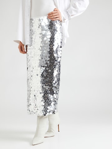 ONLY Skirt 'HANNAH' in Silver: front