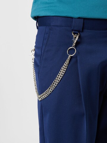 Loosefit Pantaloni con pieghe 'Lance' di Won Hundred in blu