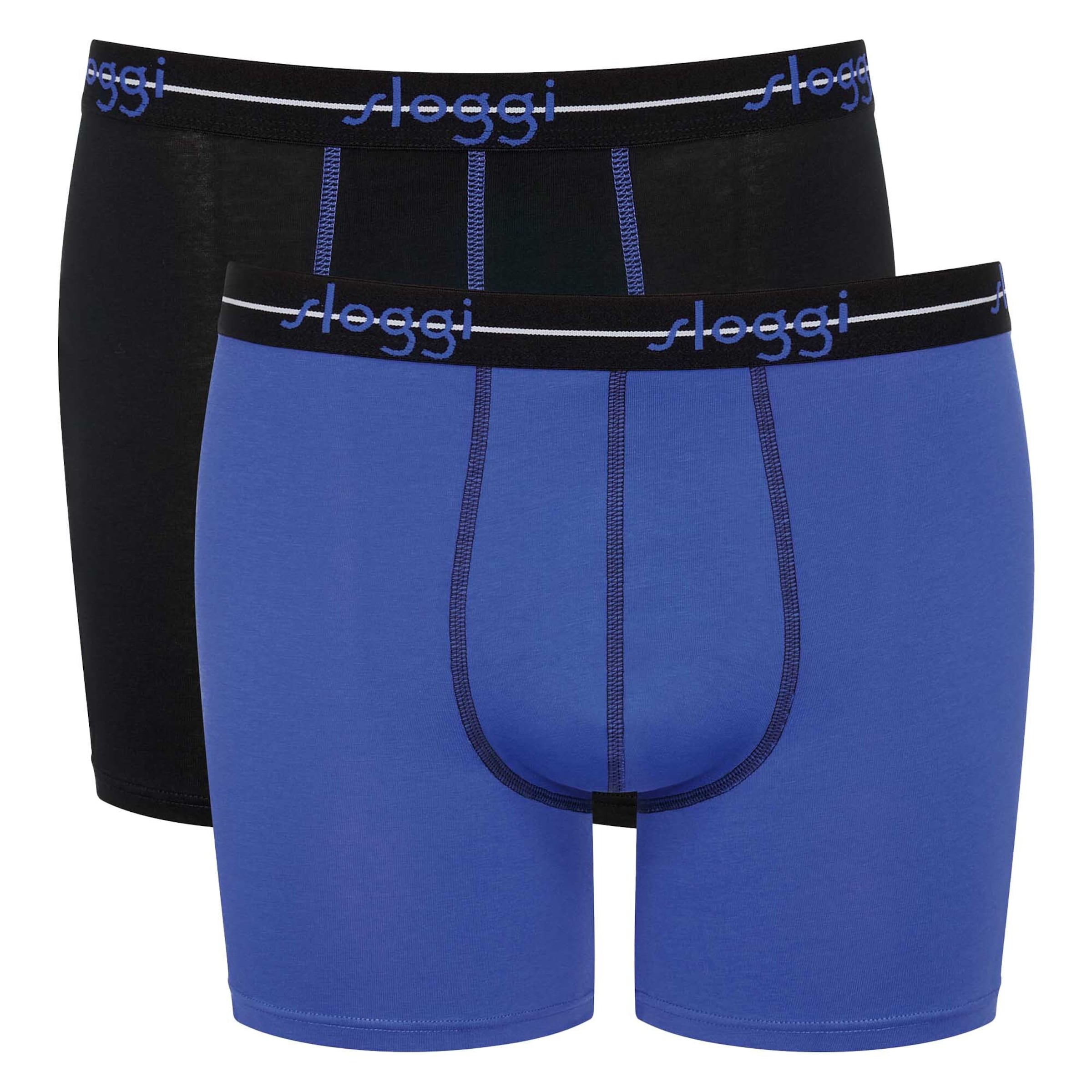 Boxers SLOGGI en bleu : devant