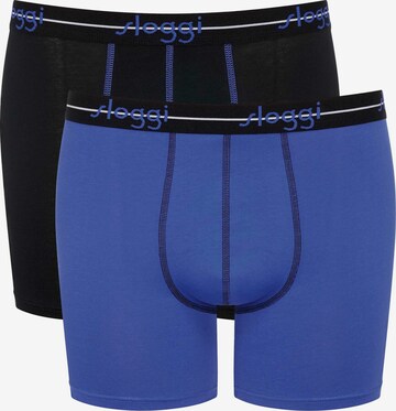 SLOGGI Boxershorts in Blauw: voorkant