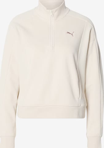PUMASportska sweater majica 'Class' - bijela boja: prednji dio