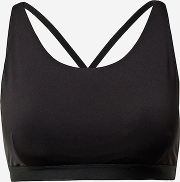 Superdry Bralette Sports Bra in Black: front