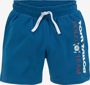 Tom Tailor Polo Team Shorts in Blau: front