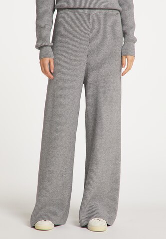 Wide Leg Pantalon DreiMaster Vintage en gris : devant