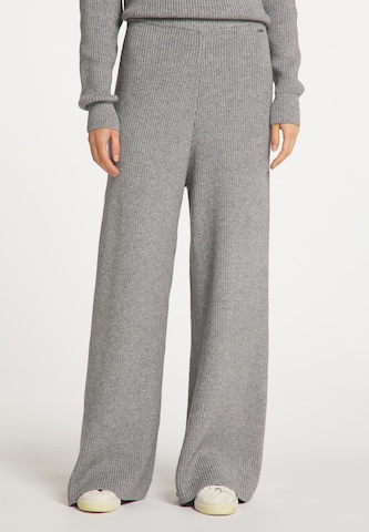 DreiMaster Vintage Wide leg Pants in Grey: front