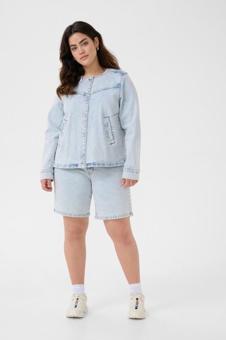 Veste mi-saison 'Maia' KAFFE CURVE en bleu