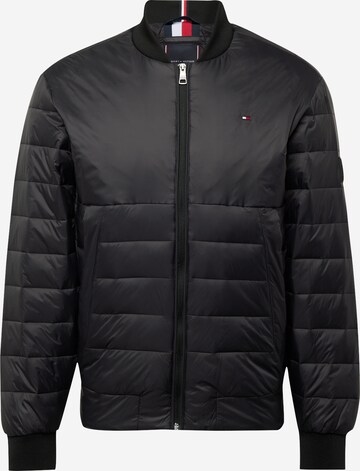 TOMMY HILFIGER Vinterjakke i sort: forside