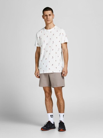 JACK & JONES Shirt 'JORPositano' in White