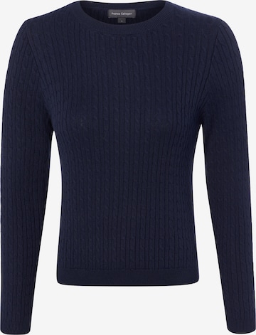 Pull-over Franco Callegari en bleu : devant