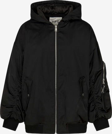 Young Poets Between-season jacket 'Alba' in Black: front