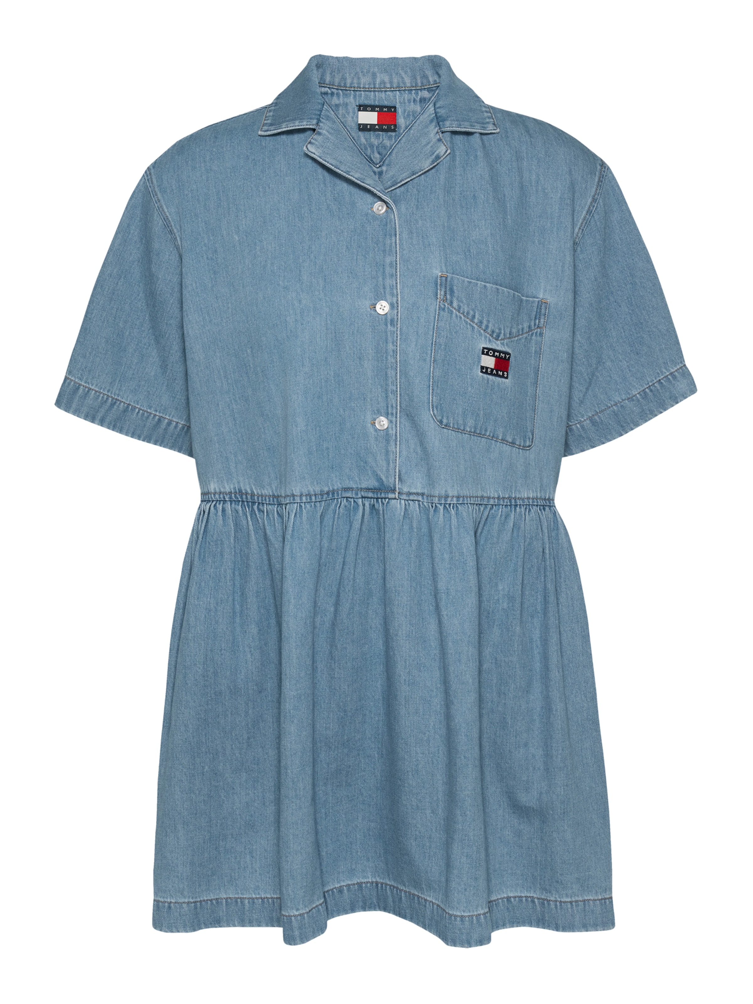 Tommy Jeans Särkkleit, värv sinine: eest vaates