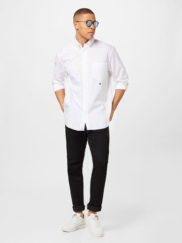 TOMMY HILFIGER Regular fit Button Up Shirt in White