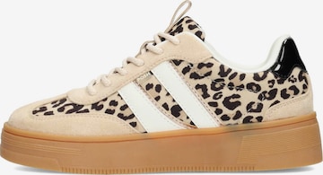 POSH by Poelman Platform trainers in Beige: front