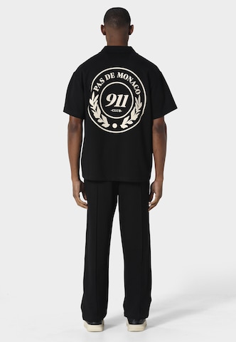 Pas De Monaco Klasický střih Košile 'CARERRA' – černá