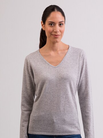 CASH-MERE.CH Pullover i grå