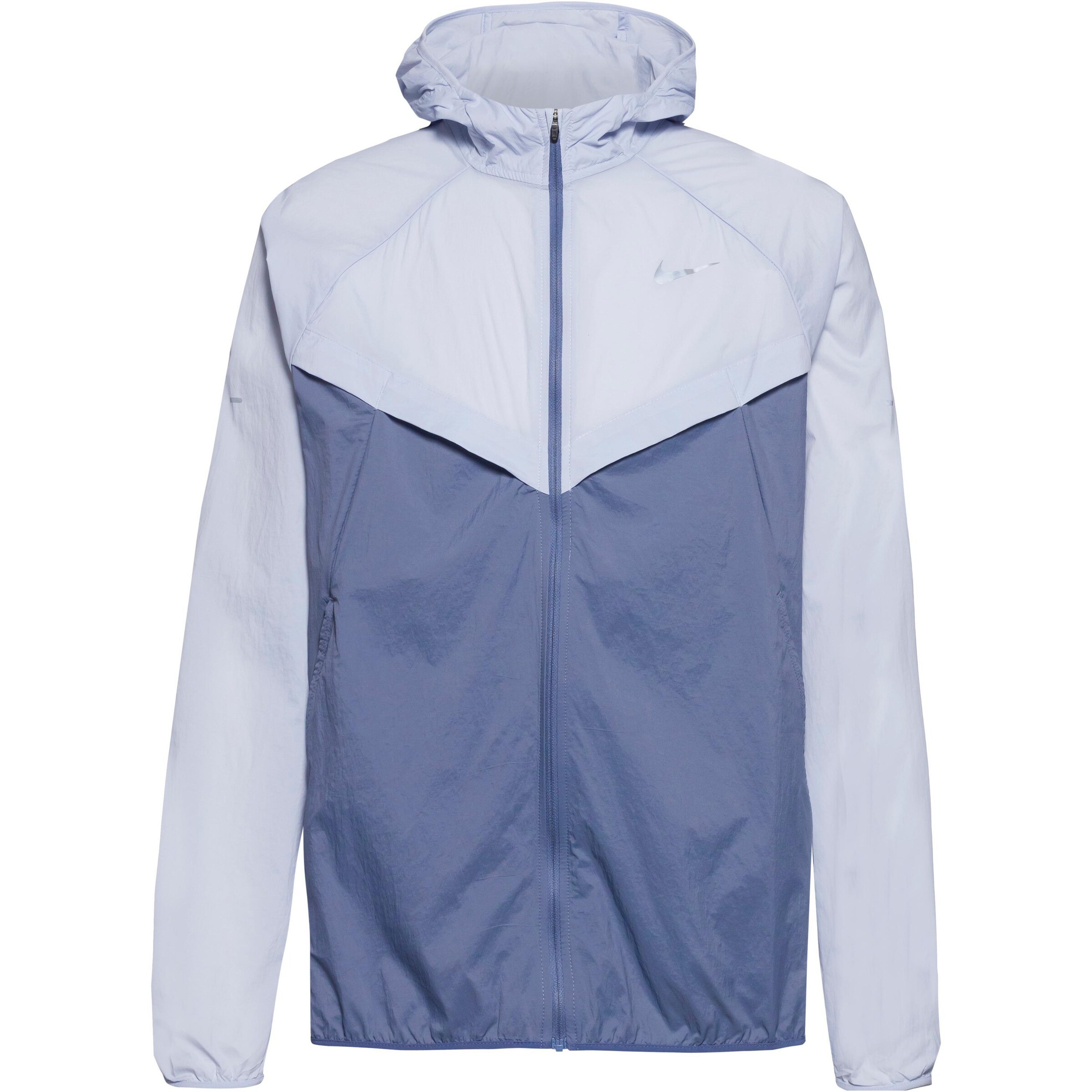 NIKE Athletic Jacket 'Stride' in Blue: front
