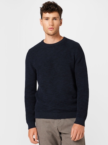 SELECTED HOMME Trui 'Vince' in Blauw: voorkant