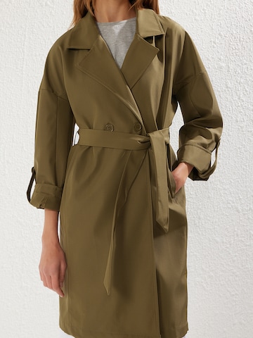 Trendyol Between-seasons coat in Green