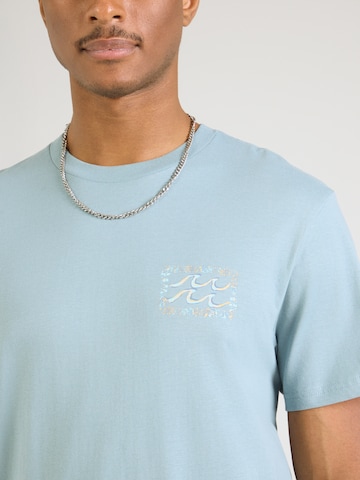T-Shirt 'CRAYON WAVE' BILLABONG en bleu