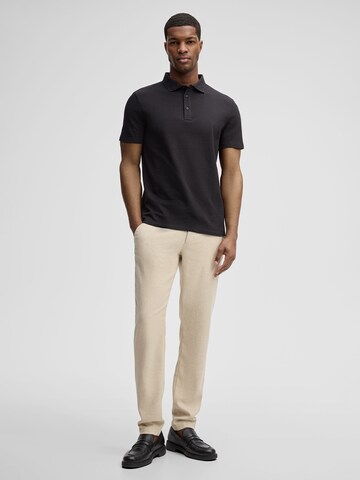 STRELLSON Poloshirt 'Fisher' in Schwarz