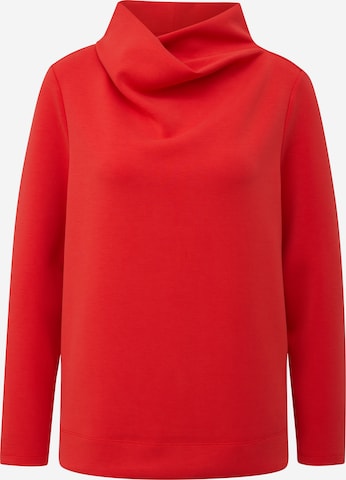 s.OliverSweater majica - crvena boja: prednji dio