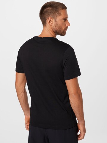 Tricou funcțional de la Reebok pe negru