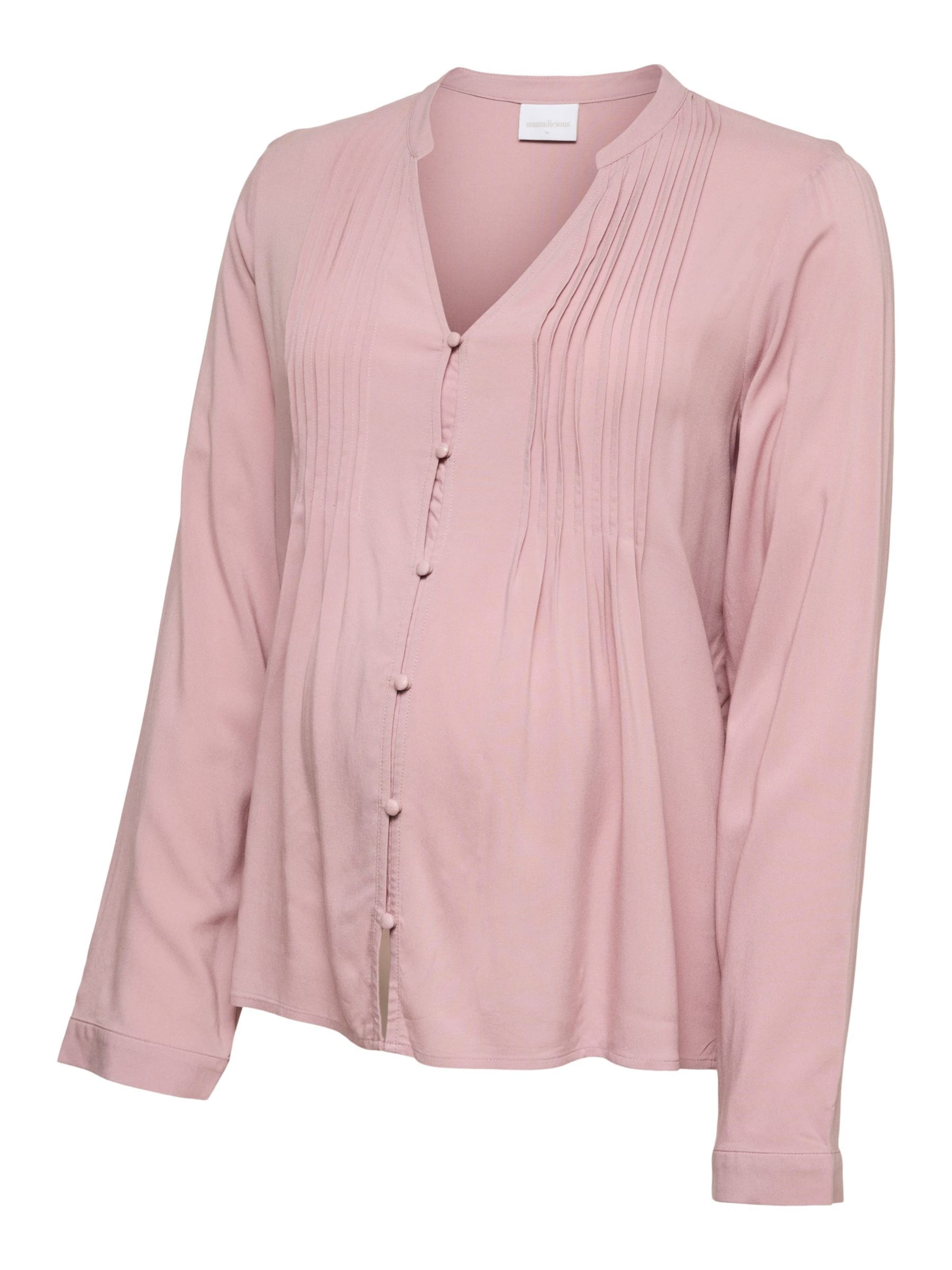 Chemisier 'MLNorma' MAMALICIOUS en rose : devant