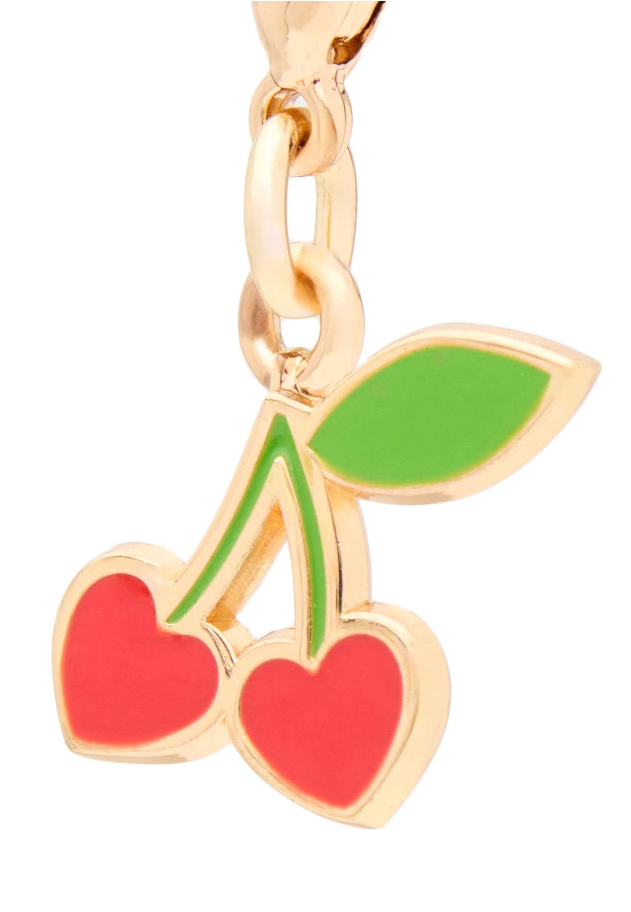 iDeal of Sweden Přívěsek 'Charm Sweet Cherry' – zlatá