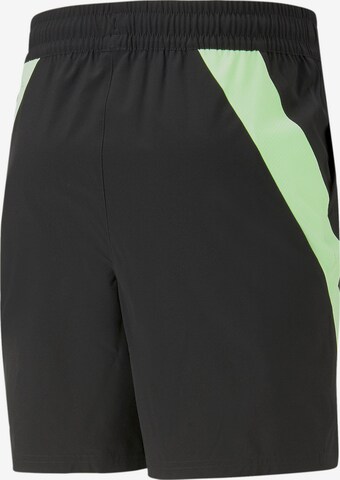 regular Pantaloni sportivi 'Fit 7' di PUMA in nero