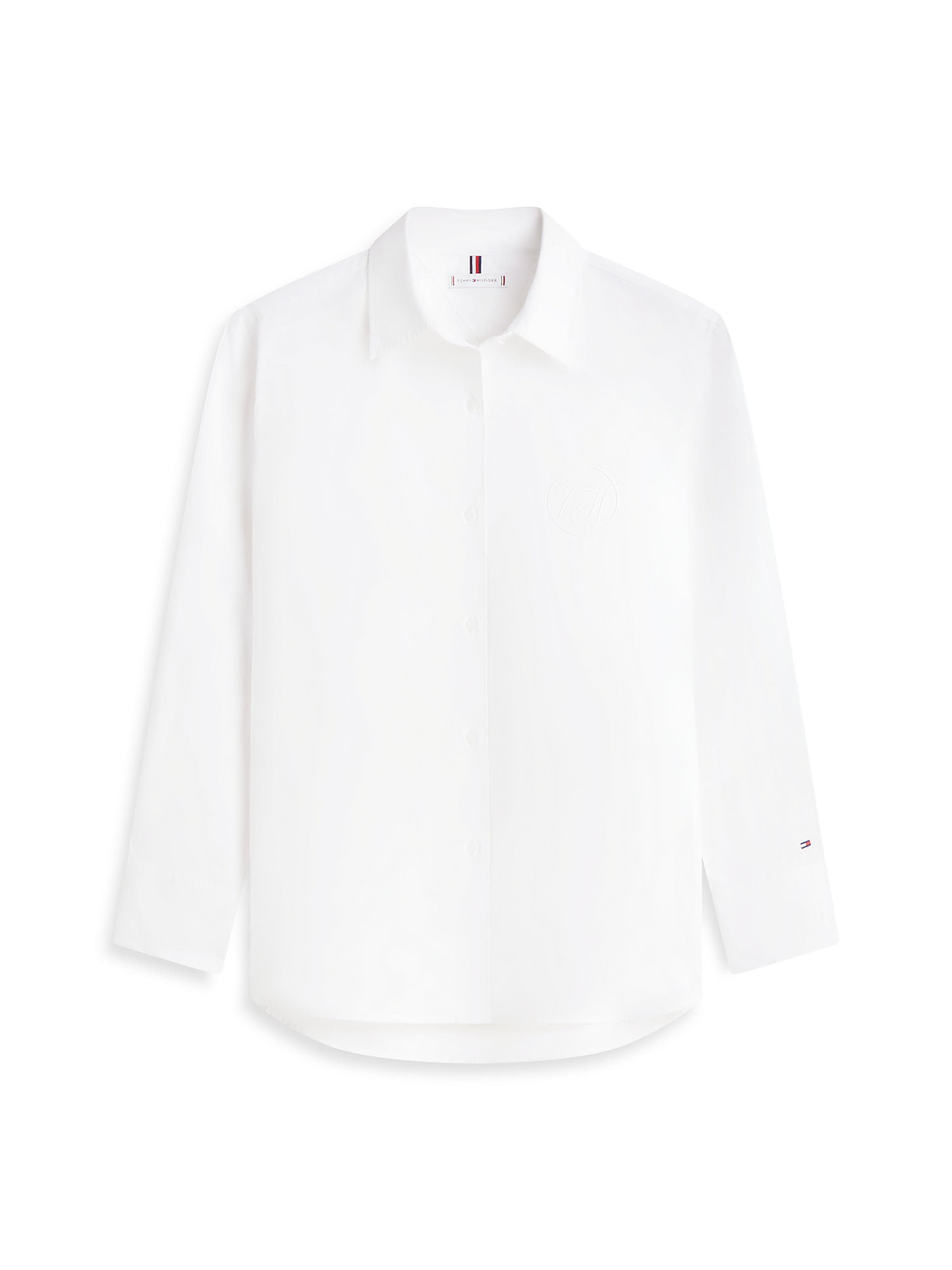 Camicia da donna di TOMMY HILFIGER in bianco: frontale