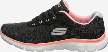 SKECHERS Låg sneaker i svart