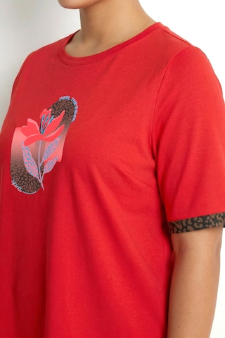 Ulla Popken T-Shirt in Rot