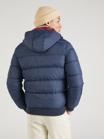 INDICODE JEANS Regular fit Vinterjacka 'Adrian' i blå