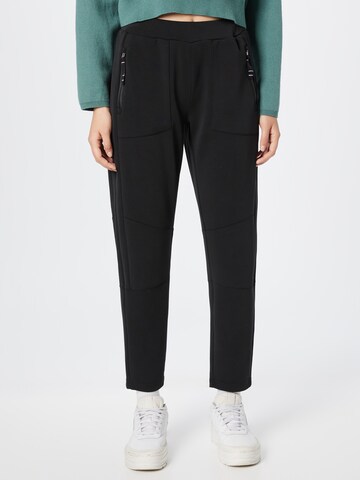 Tapered Pantaloni 'Suki' de la TIMEZONE pe negru: față