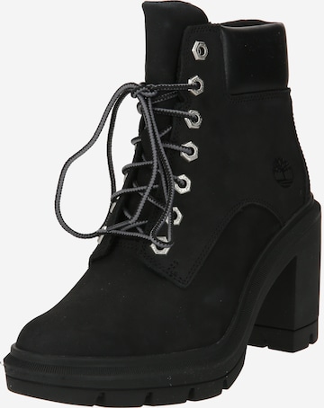 TIMBERLAND Lace-Up Ankle Boots 'Allington' in Black: front