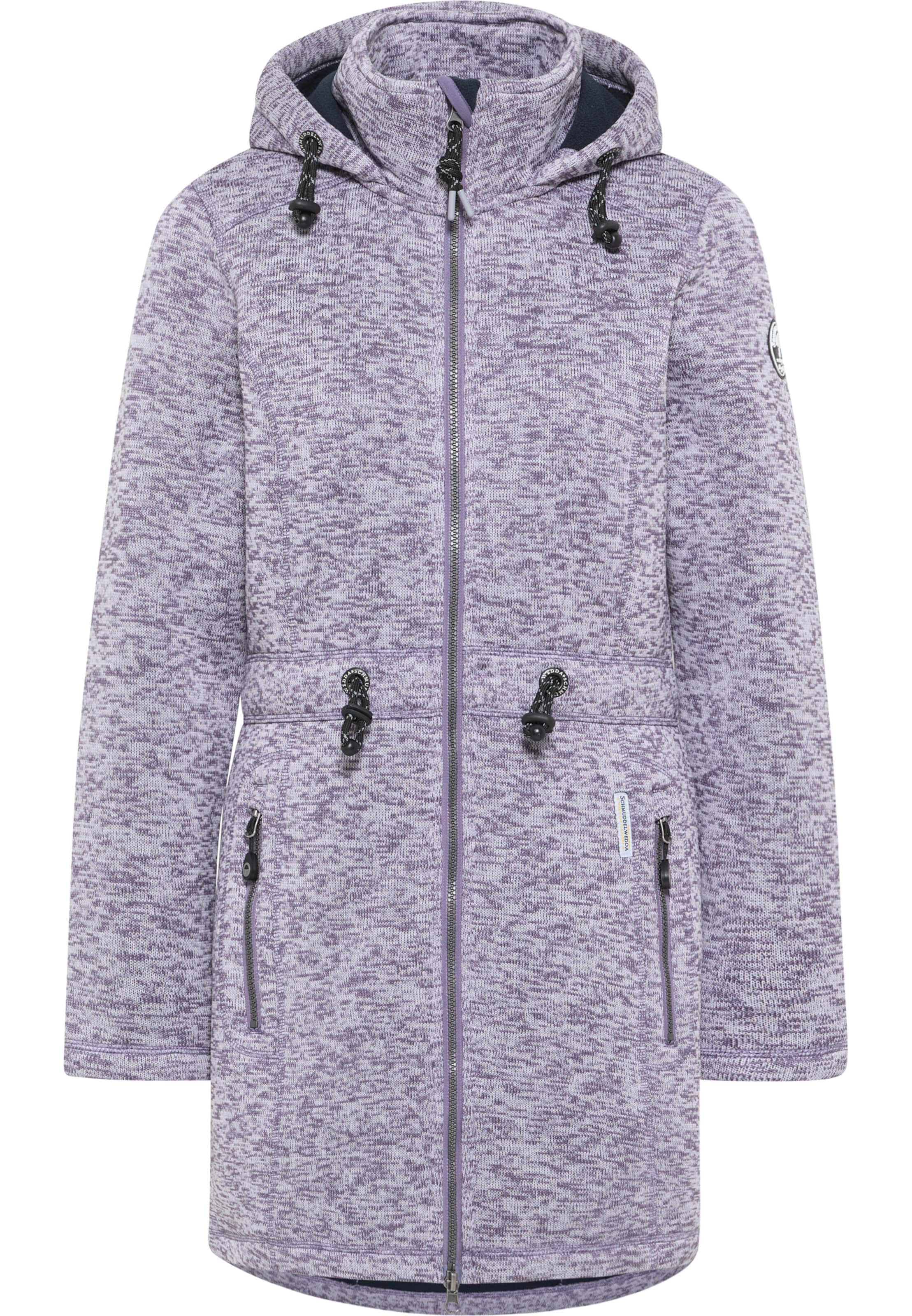 Schmuddelwedda - Chaqueta polar en lila: frente