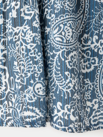 Jupe 'SALTF' MANGO TEEN en bleu