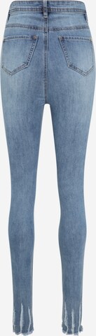 Missguided Tall Skinny Farmer 'SINNER' - kék