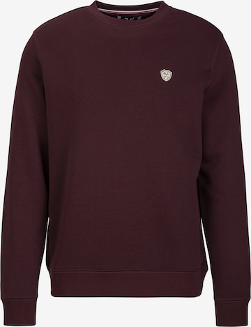 Sweat-shirt 'Nico' 19V69 ITALIA en rouge : devant