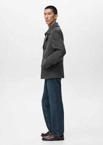 MANGO MAN Between-Seasons Coat 'Tinof' in Grey